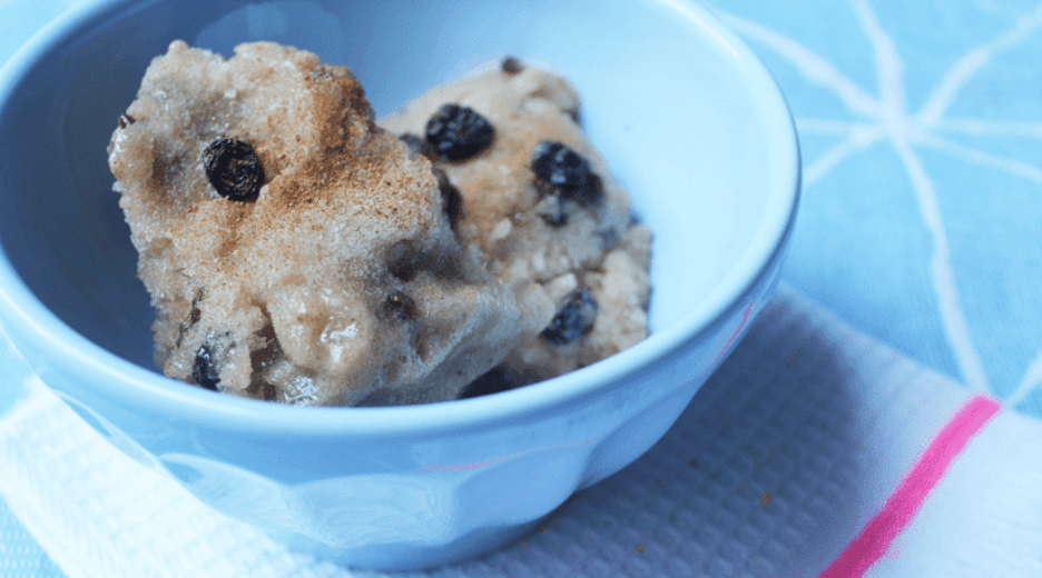 CINNAMON-RAISIN BANANA ICE CREAM