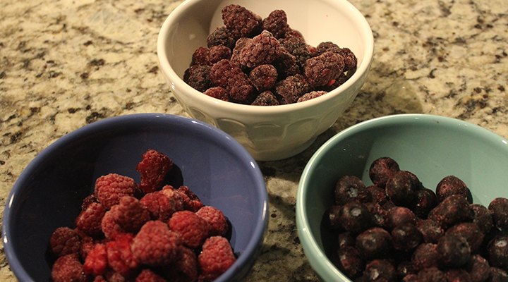 frozen berries