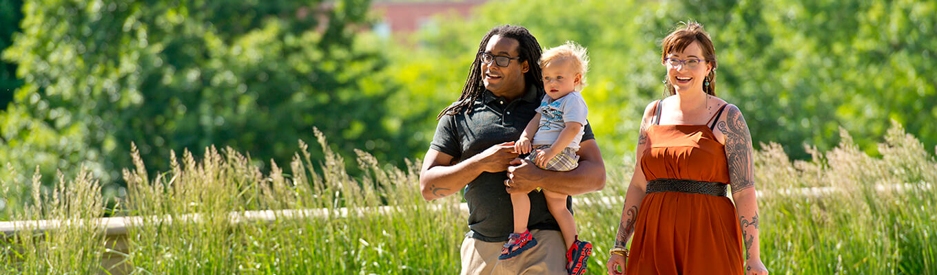 Family in Iowa City