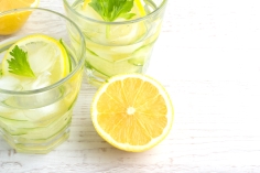 lemon water